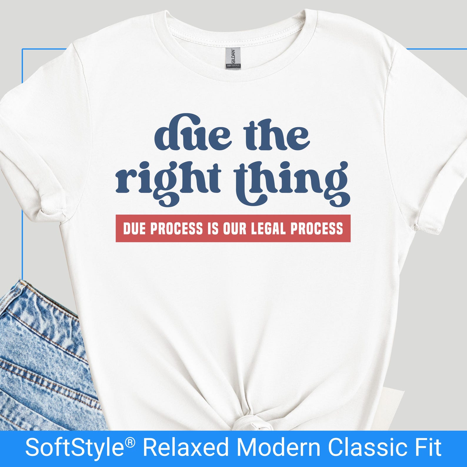 Anti ICE Due Process Shirt, Anti Trump T-Shirt, Retro Immigrant Rights Protest Tee, Anti MAGA T Shirt, Civil Liberties Rally Tee Protest M