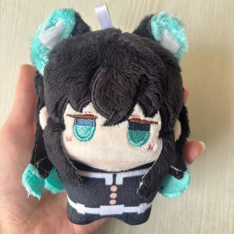 10cm Tokitou Muichirou Plush Doll Pendant Mini Anime Stuffed Doll Tokitou Muichirou Plusie Toy Fan Kids XMAS Present Gift