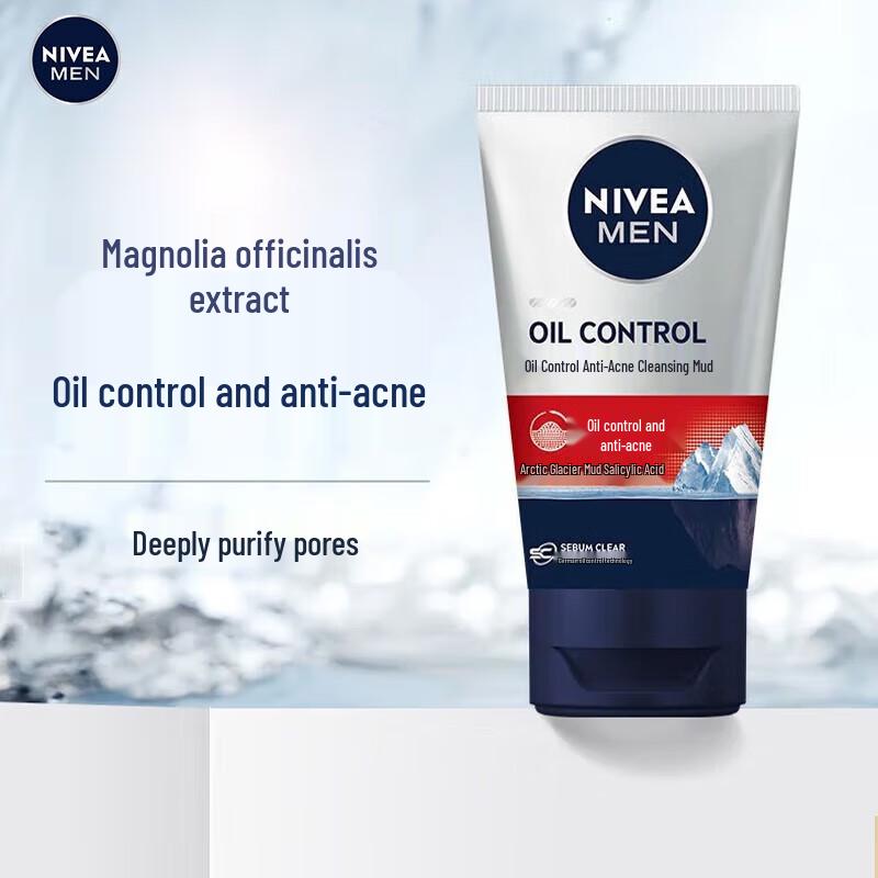

Nivea Men Oil Control Anti-Acne Mineral Charcoal Face Wash