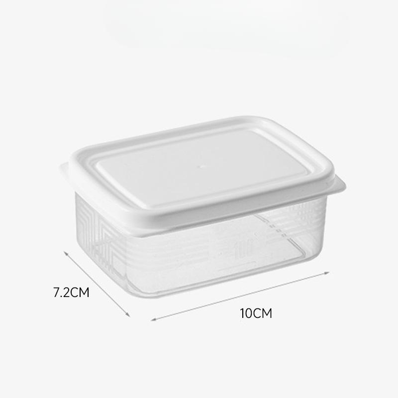 

Контейнер для хранения в холодильнике Контейнер для заморозки Микроволновая печь Безопасный для микроволновой печи Контейнер для порционирования еды Цельнозерновых и риса Long transparent color
