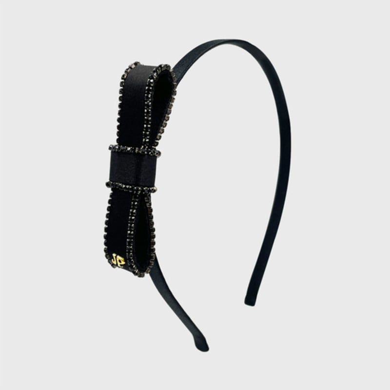 Jean Paul Clarisse Camilla Ribbon Crystal Hairband JC038HB