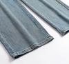 Plus Size Summer Thin Straight-Leg Wide Drape Jeans for Pear-Shaped Bodies