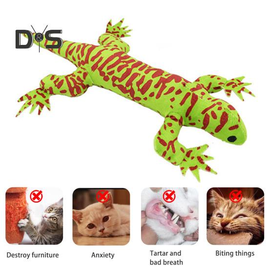 Plyšová kočičí pískací žvýkací hračka ve tvaru krokodýla Interaktivní plyšová hračka pro domácí mazlíčky s kousnutím odolným proti kousání kočičí kousací hračka Čištění zubů Broušení Měkká hračka pro domácí mazlíčky