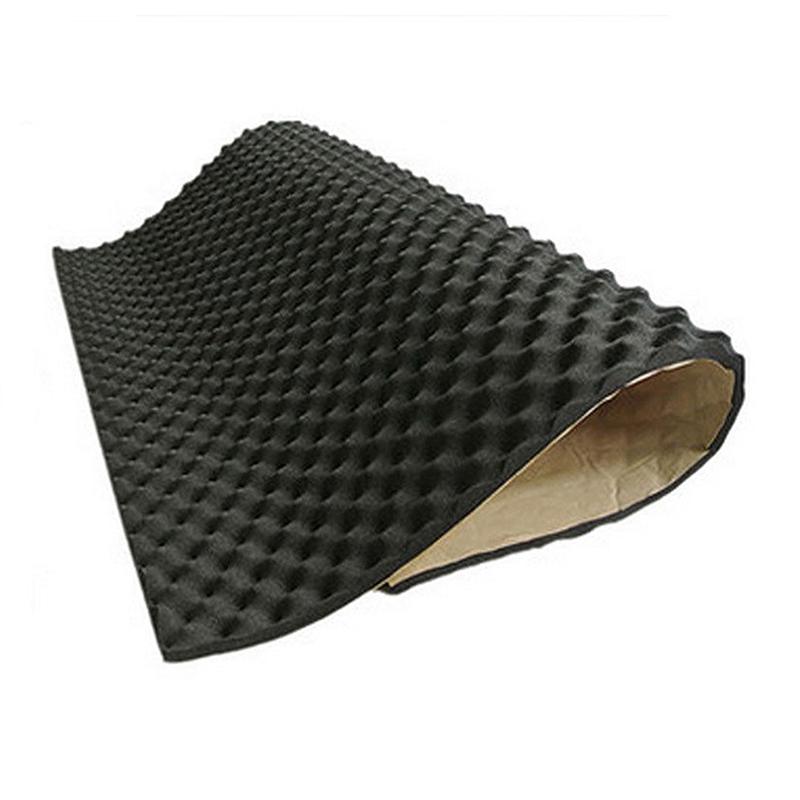 1Roll 20Mm Car Hood Engine Firewall Heat Mat Deadener Sound Noise Proof Insulation Deadening Soundproofing Foam 100X50Cm 80X50Cm