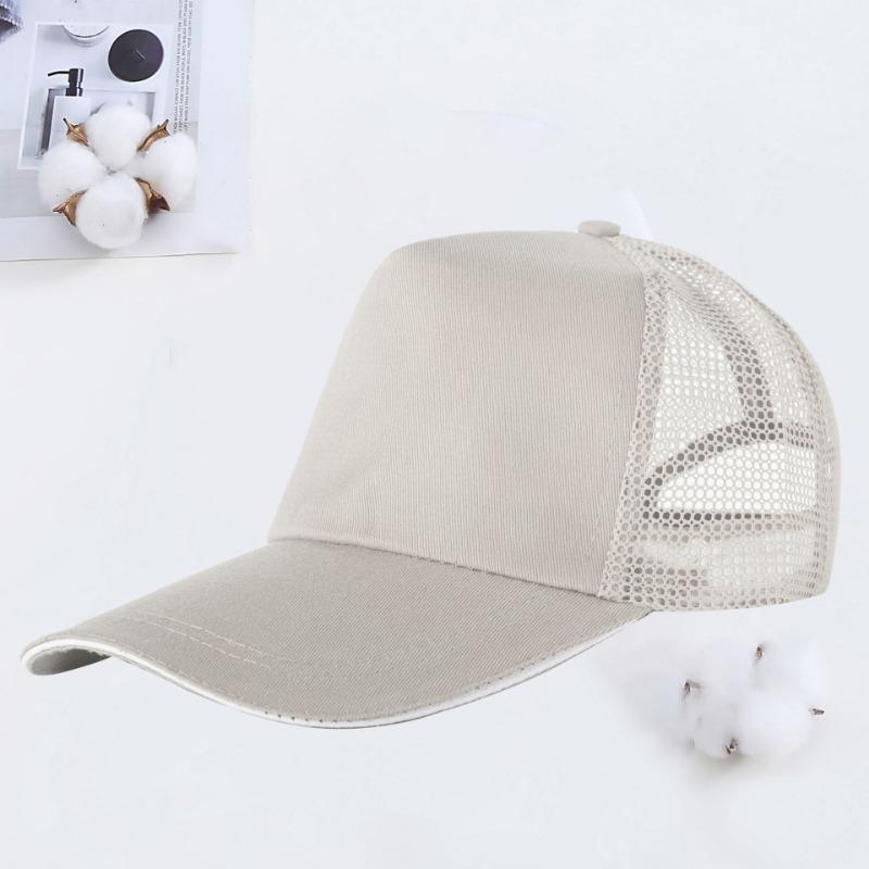 Volunteer Summer Breathable Baseball Mesh Cap Printing Travel Sun Hat Small Batch