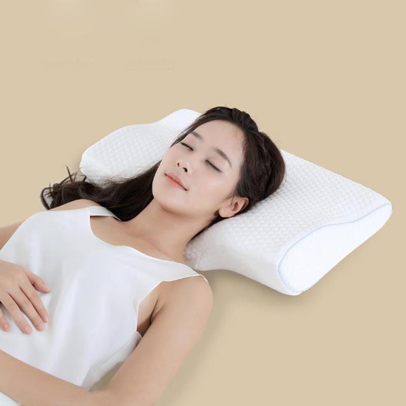 Xiaomi 8H Butterfly Design Memory Pillow Soft H2 Neck Protection Anti-bacteria Slow Rebound Cotton Pillow Health Care Cervical