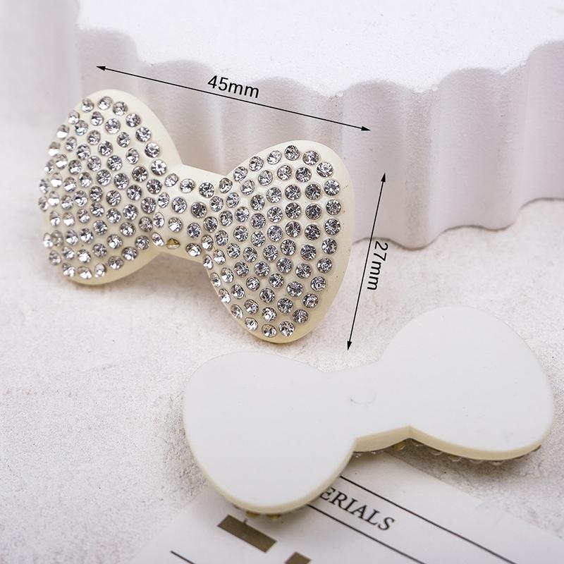 Incrustație Diamant Dulce Fundă Mare Rășină Spate Plat Pentru Confecționarea Bijuteriilor DIY Agrafă de Păr Meșteșuguri Farmece