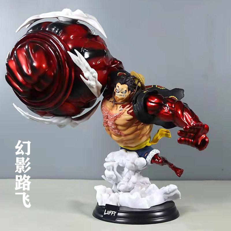 ONE PIECE Phantom Luffy Great Ape King 4 Fourth Gear Navigator Luffy Figure Animation Model Ornament Doll Statue