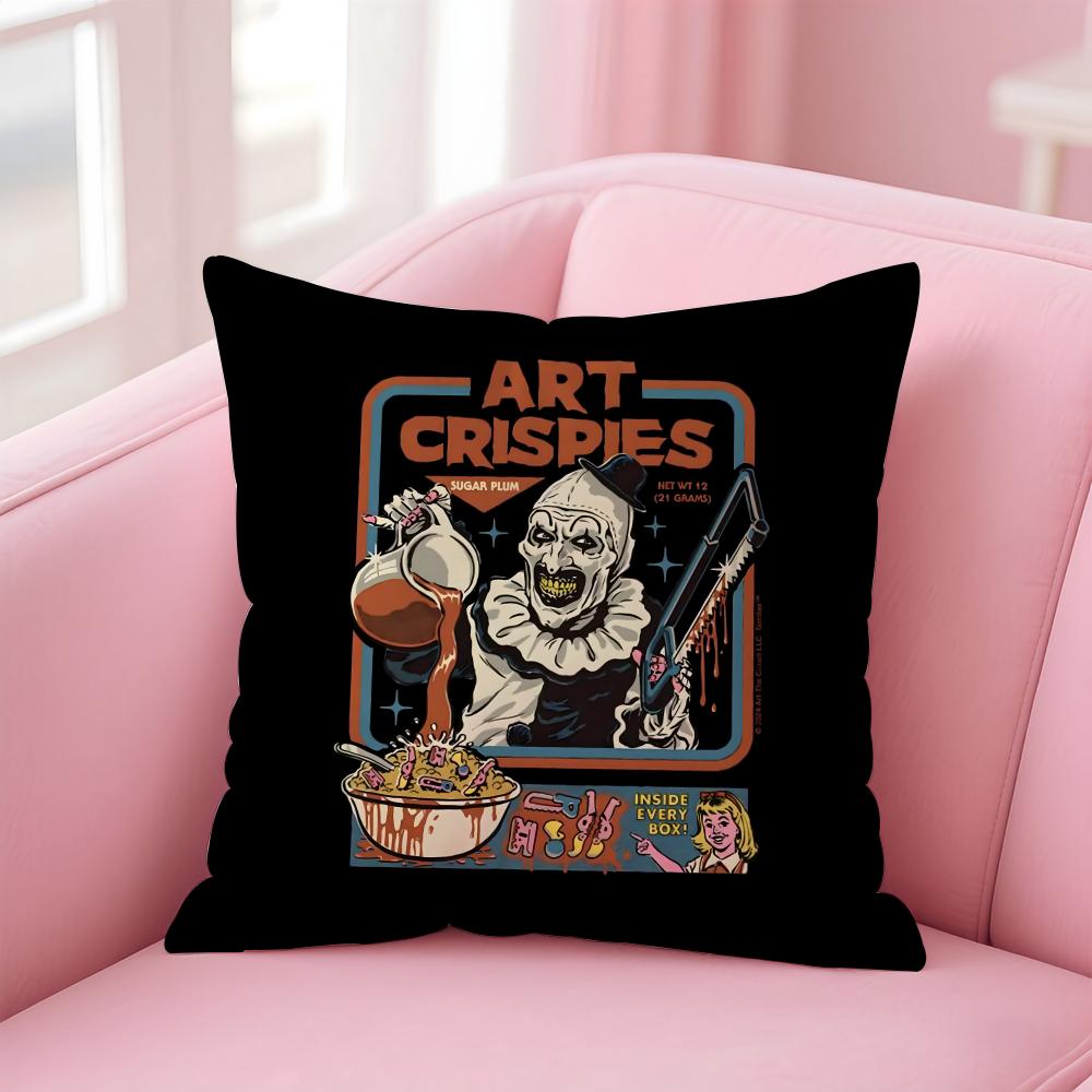 Terrifier Film coole Kissenhülle Bequeme Wendekissenhülle Ideal für Auto Sofa Schlafzimmer & Mehr