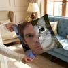 DDexter Morgan Pillowcase Pillowslip Cushion Plush Boys Girls Cartoon Anime Kawaii Decoration Kids Birthday Cute Gifts