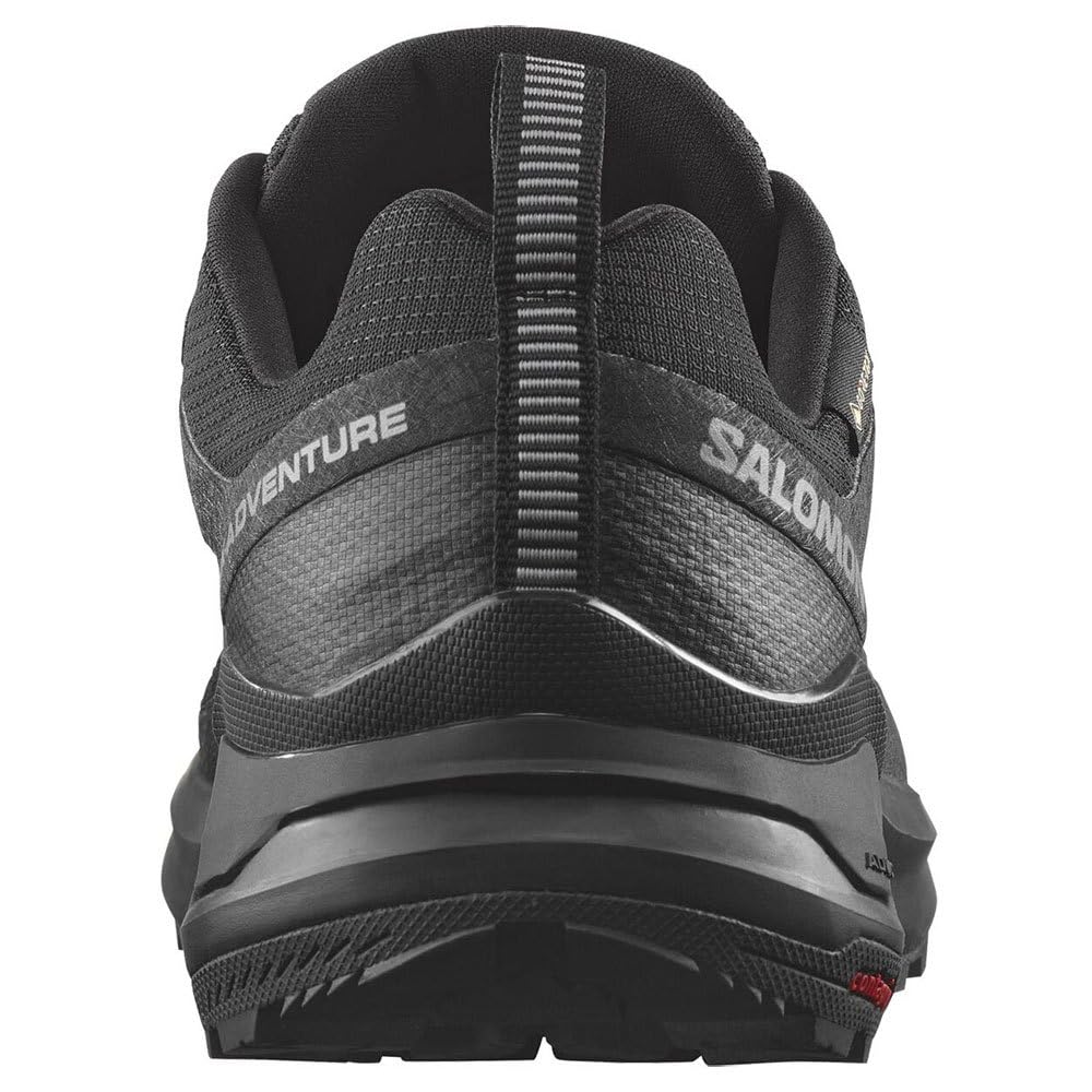 SALOMON GTX W Trekking Size L47321800 X-Adventure Women's Shoes, Black/Black/Black, 24cm,