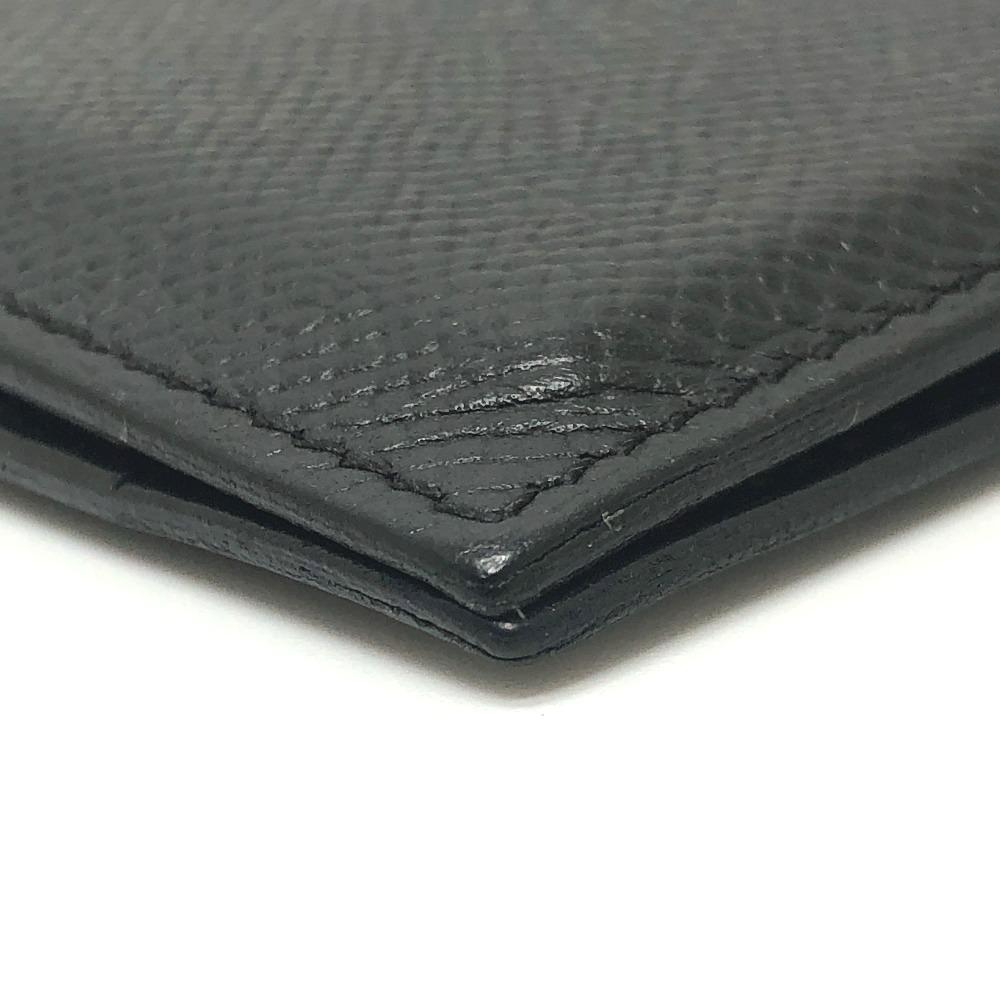 HERMES MC2 Bifold pass case Card Case Epsom Black