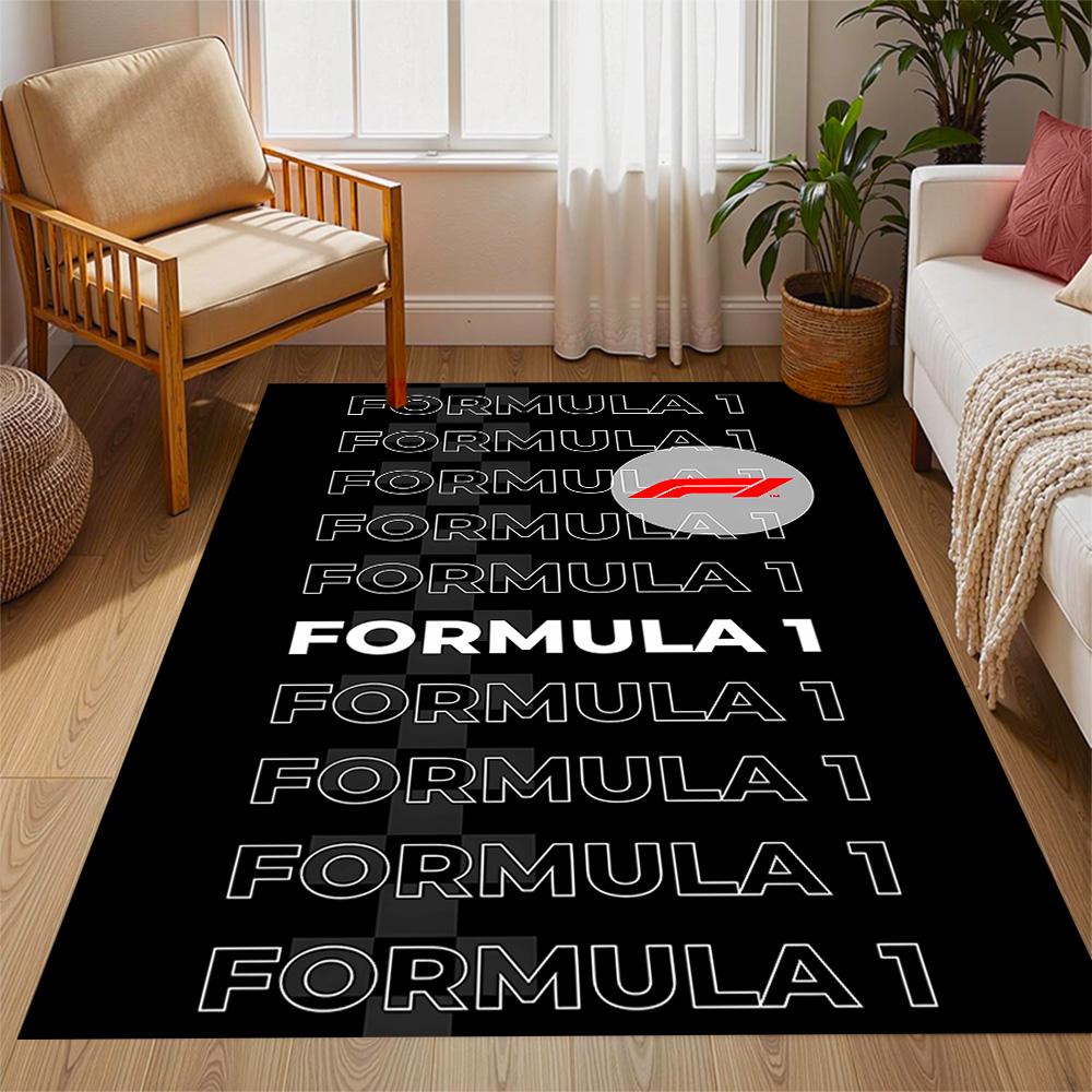 Kräftiges weißes Logo Design Fußmatte Geeignet für Außenbereiche Eingangsbereiche Esszimmer Spielzimmer Rutschfester Teppich Büros dekorieren Perfektes Geschenk für Frauen/Männer