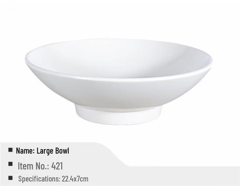 Melamine Commercial Noodle and Soup Bowl