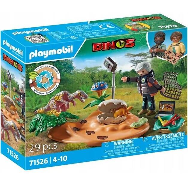 Конструктор Playmobil 71526 Dinos Гнездо Стегозавра и вор яиц
