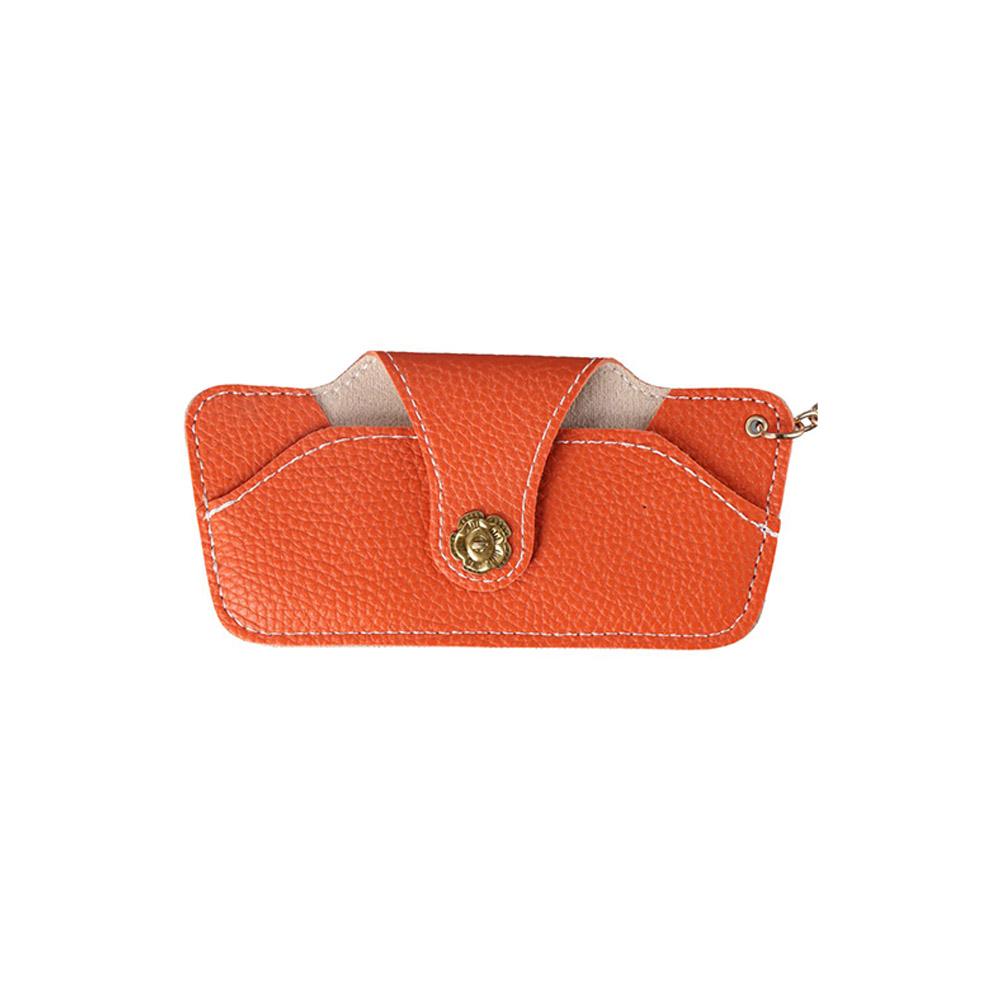 Container PU Leather Sunglasses Bag Eyewear Holder Eyeglasses Protective Box Camellia Glasses Case