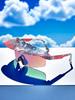 Large Frame Riding Sunglasses Personalized Visor Windproof Fashion Colorful Hats for Men and Women