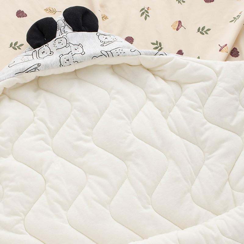 Infant Swaddle Sleep Sack With Cotton Padding Newborns 0-12 Months Winter Warm Security Wrap