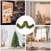 Christmas Garlands Artificial Green Pine Decoration Artificial Garland for Wreath Fireplace Tree Mantel Porch Indoor Stairs