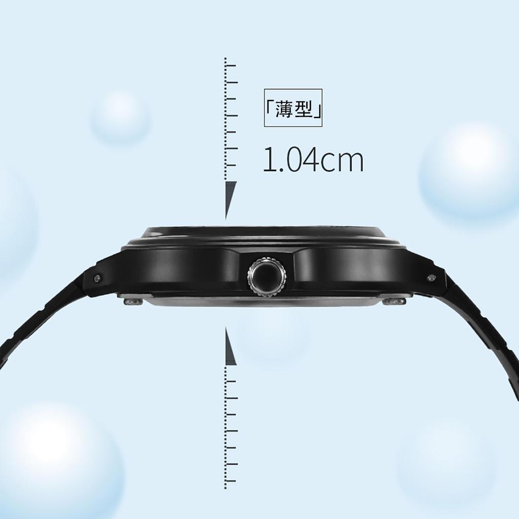 Women's Silent Analog Watch for Exams, Unisex, 38mm Dial Diameter, Large Character Display, Easy-to-Read, Water Resistant, Simple Design, Elastic