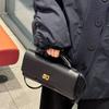 New Lock Small Square Bag Women's Luxury Genuine Leather Handbag Classic Black Brand Design Shoulder Bag Ladies Crossbody Bag
