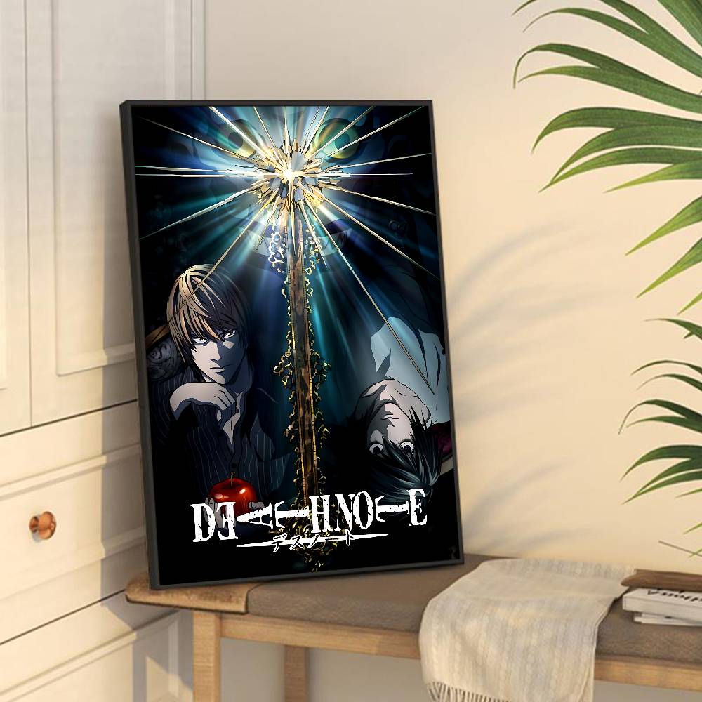 Japaese Anime DEATH NOTE Anime Posters Sticky Whitepaper Sticker DIY Room Bar Cafe Kawaii Room Decor