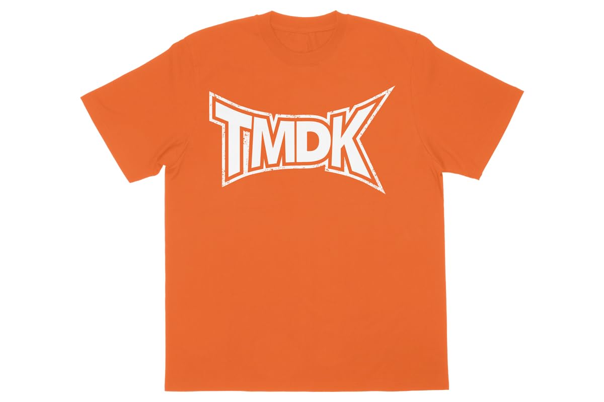 

New Japan Pro-Wrestling T-Shirt, TMDK Dry T-Shirt, Orange x White, Size S, 5941102490