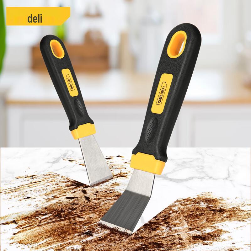Deli 1.5-inch Curved Blade Scraper, 12-Pack