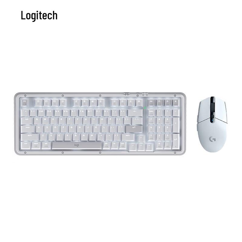 Logitech K98M Custom Mechanical Keyboard & G304 Wireless Mouse Combo