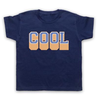 Cool Hipster Retro Slogan Funny Vintage Kids Childs T-Shirt