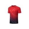 T-shirt Unisex Collezione Ping Pong Li Ning Colore Ciliegia Totale AAYT031-6