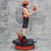 25cm New One Piece Ace Gk Fantasy Third Anniversary Super Huge Collect Figures Trendy Statue Anime Decoration Christmas Gift