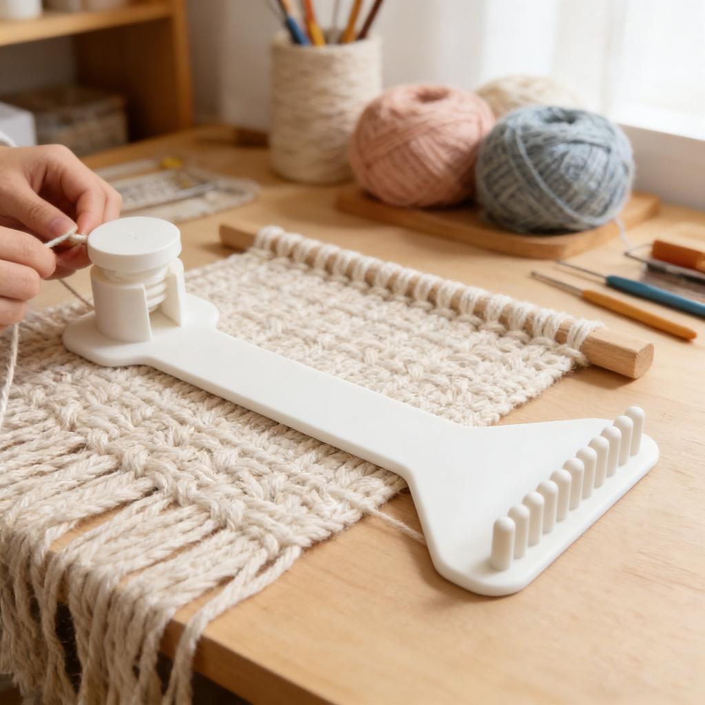 3D Printed Bracelet Maker,Friendship Bracelet Making Set for Multicord Knitting,Braiding Tool for DIY Jewelry Bracelet