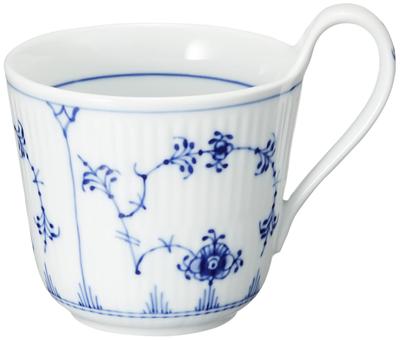 Importiert Royal Copenhagen Musselmalet Becher mit hohem Henkel, 330 ml, Hochzeitsgeschenk, 1017175 [Reguläres Produkt]
