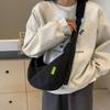 Solid Color Shoulder Bag Dumpling Bag Women's Crossbody Bag
