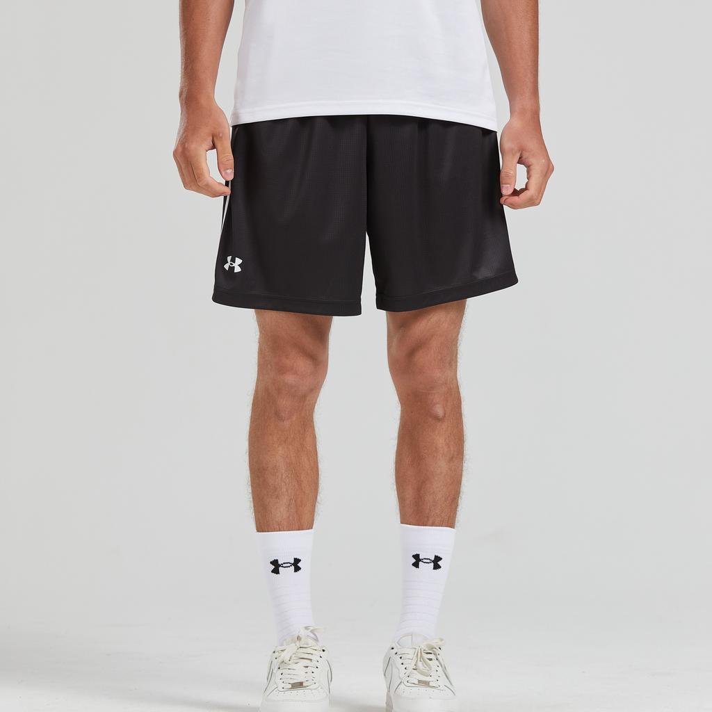 Under Armour Quick-Drying Breathable Knitted Sports Shorts Unisex Shorts Black 23500203-001