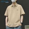 Jeanswest Men's Summer Loose Fit Polo Shirt
