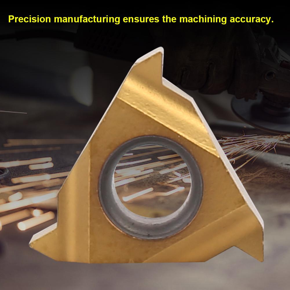 10pcs 11ER A60 1 4  Carbide Blade Insert CNC Lathe Cutter Turning Tool