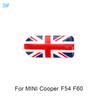 Black Flag Car Glove Box Handle Decorative Storage Box cover Sticker For MINI Clubman COOPER S F55 F56 F57 F54 F60 Car-Styling