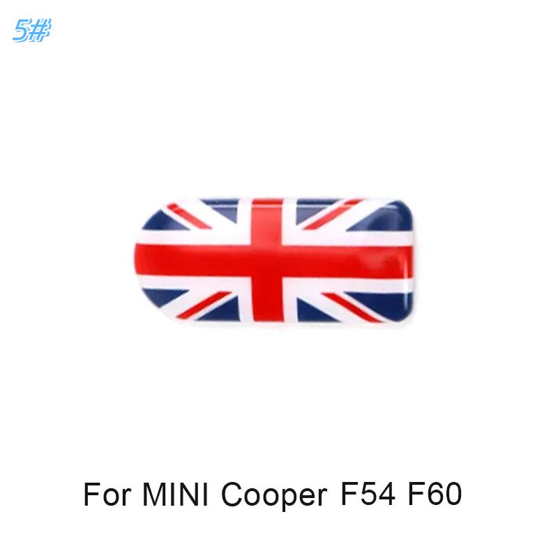 Black Flag Car Glove Box Handle Decorative Storage Box cover Sticker For MINI Clubman COOPER S F55 F56 F57 F54 F60 Car-Styling