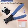 1 Large Opening Sharp Nail Clipper, Compact and Easy To Carry, Designed Specifically for Thick/ Hard Nails, Made of Stainless Steel Material