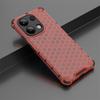 Transparent Phone Case For Redmi Note 13 4G Honeycomb Armor Back Case For Redmi Note13 4G Global Cover For Redmi Note 13 4G Case