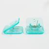 10pcs Square Letter Paper Clip Acrylic Document Folder Reusable Ticket Holder  Students