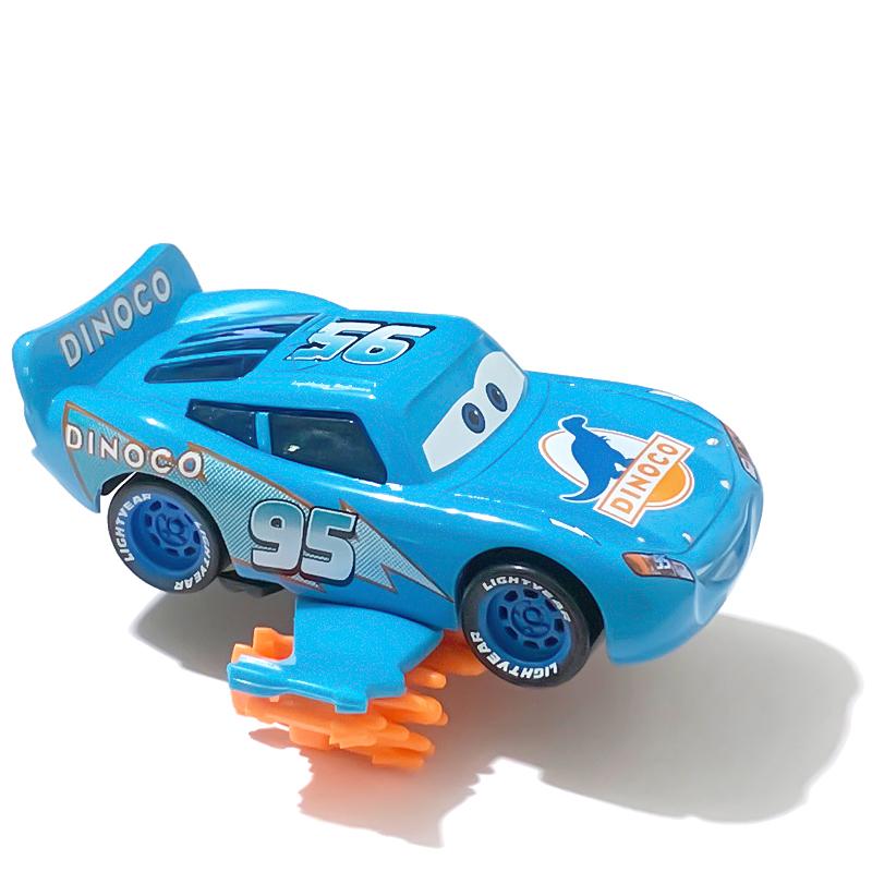 Disney Pixar Samochody Zygzak McQueen Jackson Sztorm Carla Veloso Stop 1:55 metalowych modeli samochodów Zabawka dla dzieci Prezent