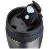 Doshisha Tumbler with Lid, Convenience Store Mug, Direct Type, Vacuum Insulated, Direct Drip, 360ml, Black, CBCT400BK