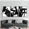 Black Abstract Wall Posters Pictures Vintage Scandinavian Decor Canvas Interior Paintings Living Room Home Decoration