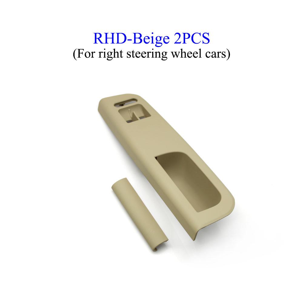 RHD Interior Car Window Switch Cover Door Pull Grab Handle Door Armrest For Volkswagon VW Bora Golf 4 MK4 Jetta Passat 1999-2004
