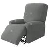 4pcs/set Split Recliner Cover Polar Fleece All-inclusive Chair Cover Relax Lounger Couch Sofa Slipcover Armchair Covers