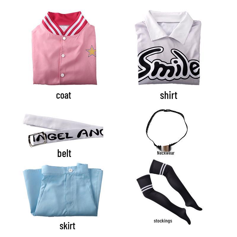 Hatsune Miku Project Sekai Azusawa Kohane Cosplay Costume Full Set for Women