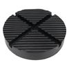 Floor Slotted Car Rubber Jack Pad Frame Protector Guard Adapter Jacking Disk Pad Tool For Pinch Weld Side Lifting Disk 12.5cm